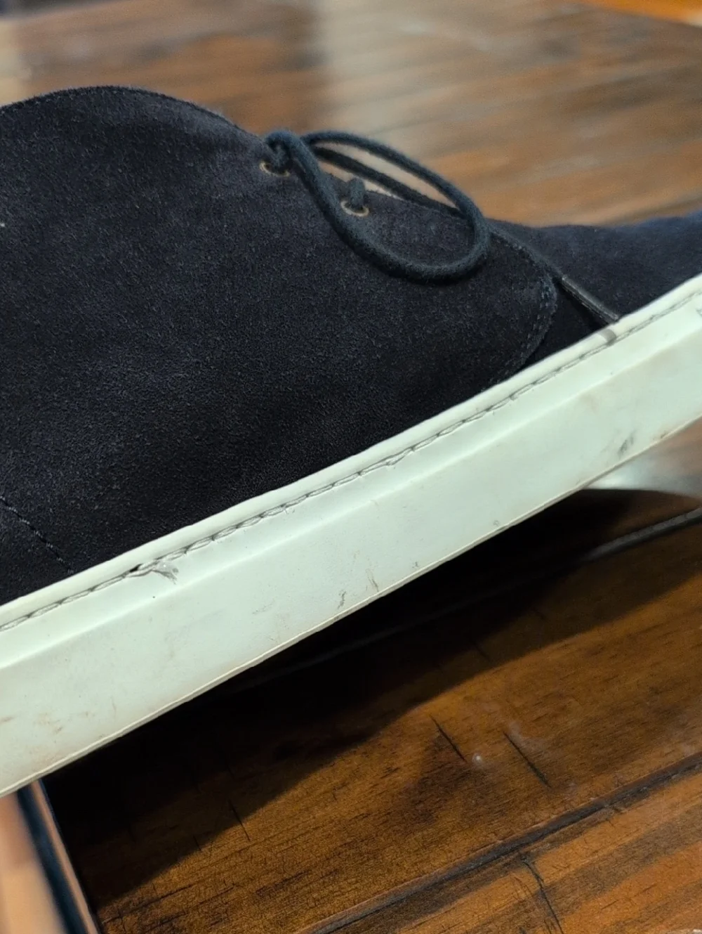 To Boot New York navy Suede Chukka Boot Sneaker Argento Woodrow